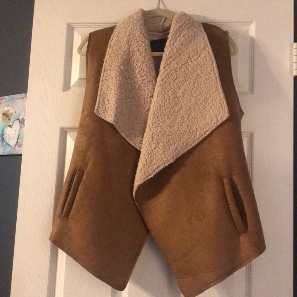 Brown vest